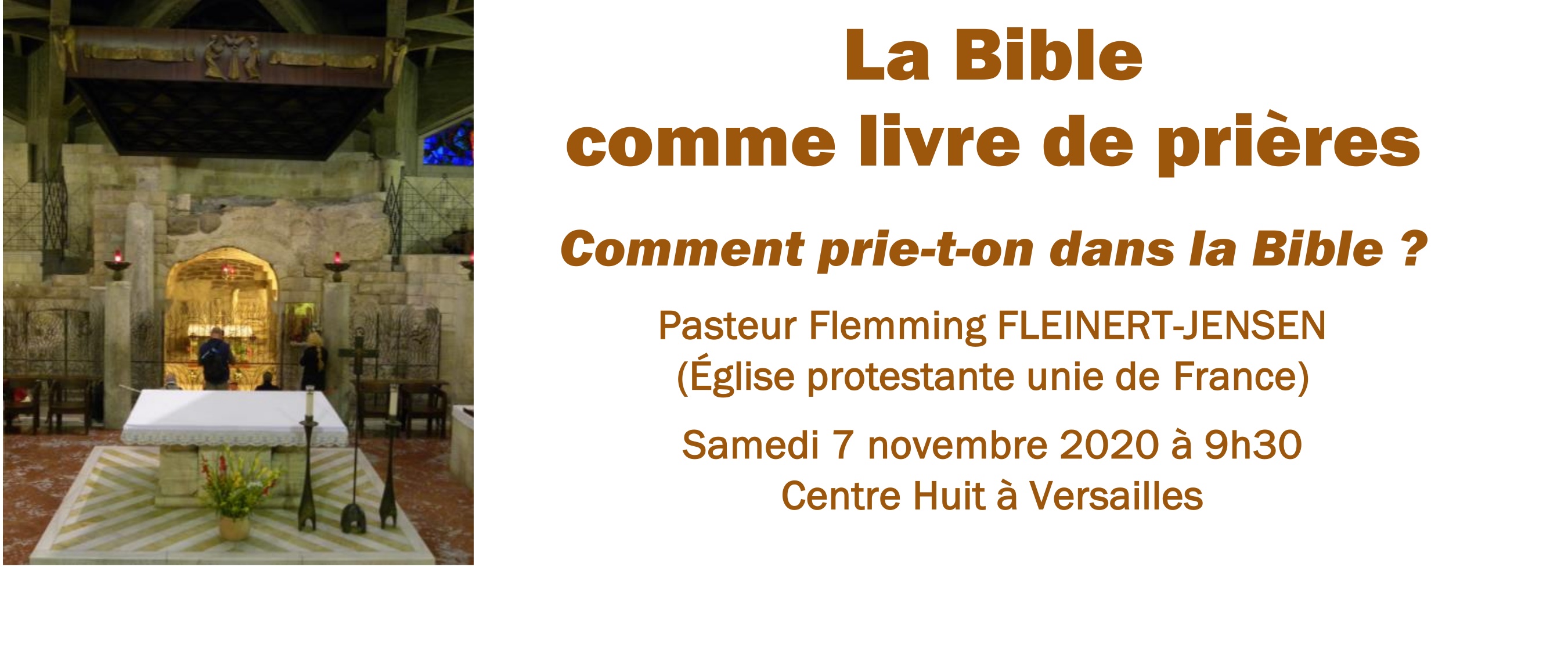 Comment prie-t-on dans la Bible ?